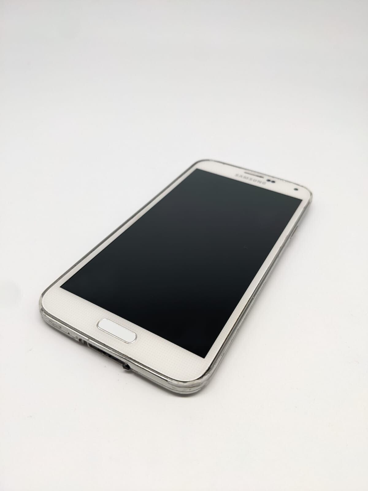 Samsung Galaxy S5 SM-G900F Weiß | OHNE AKKU | LÄDT/STARTET NICHT