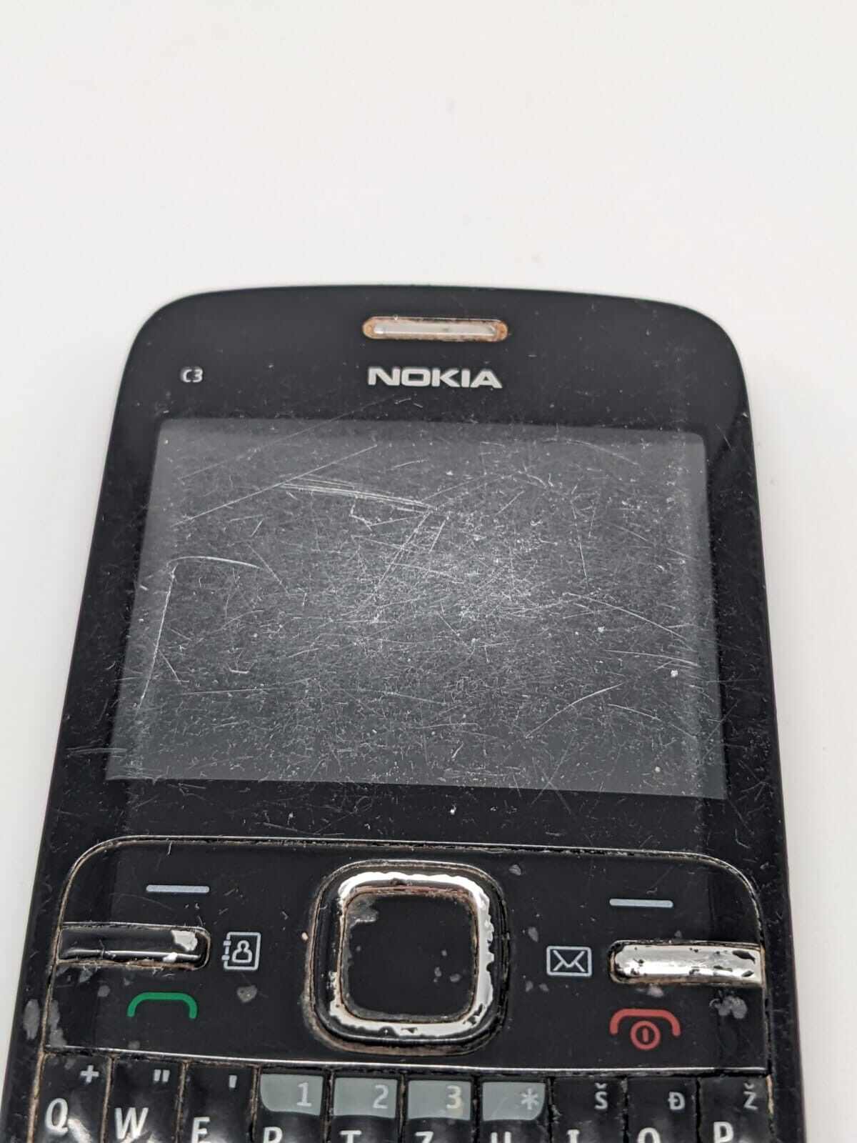 Nokia C3-00 RM-614 Schwarz Handy | OHNE AKKU | OHNE SIMLOCK