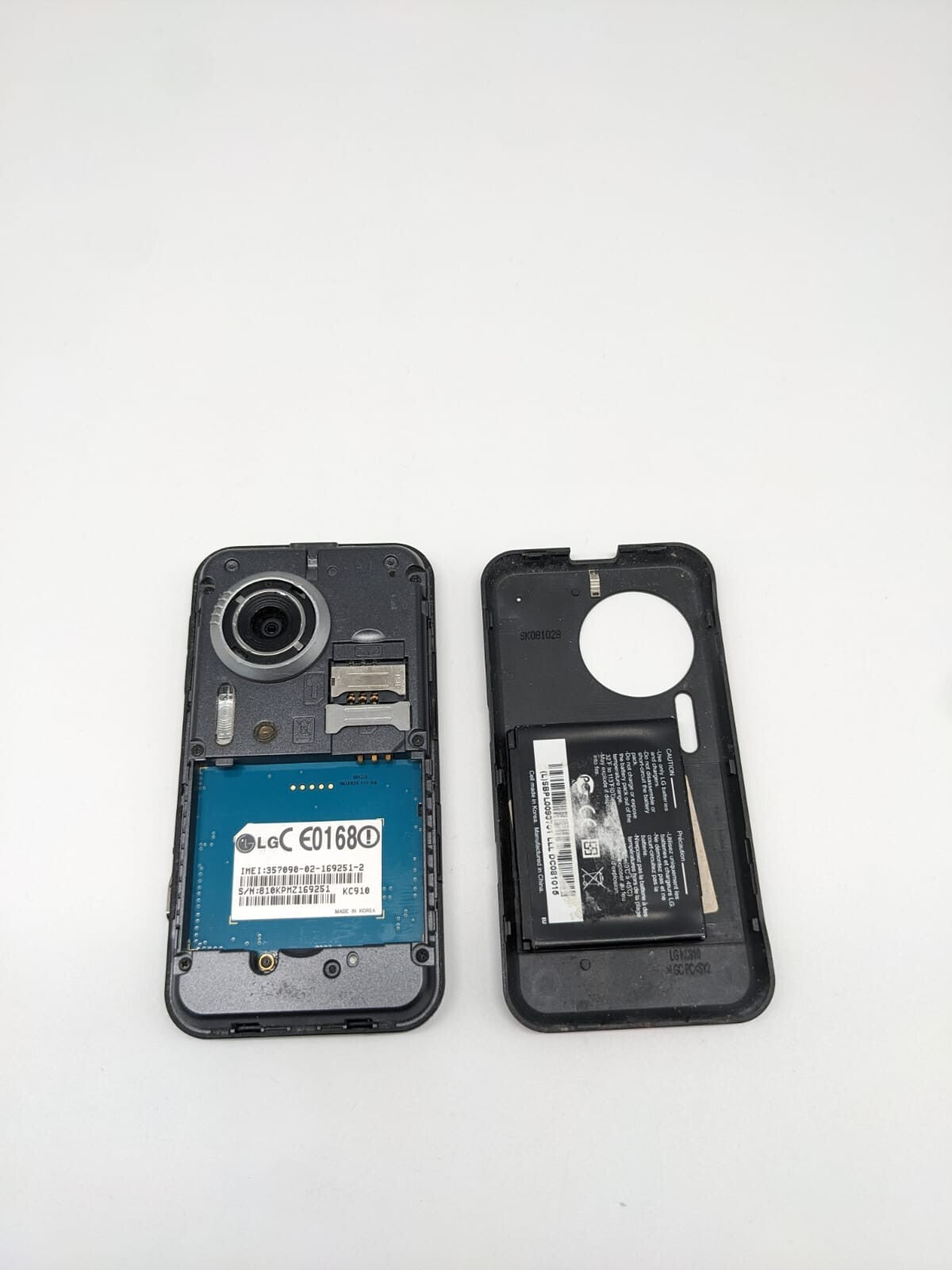 LG Renoir KC910i Blau Handy Retro Vintage | OHNE SIMLOCK