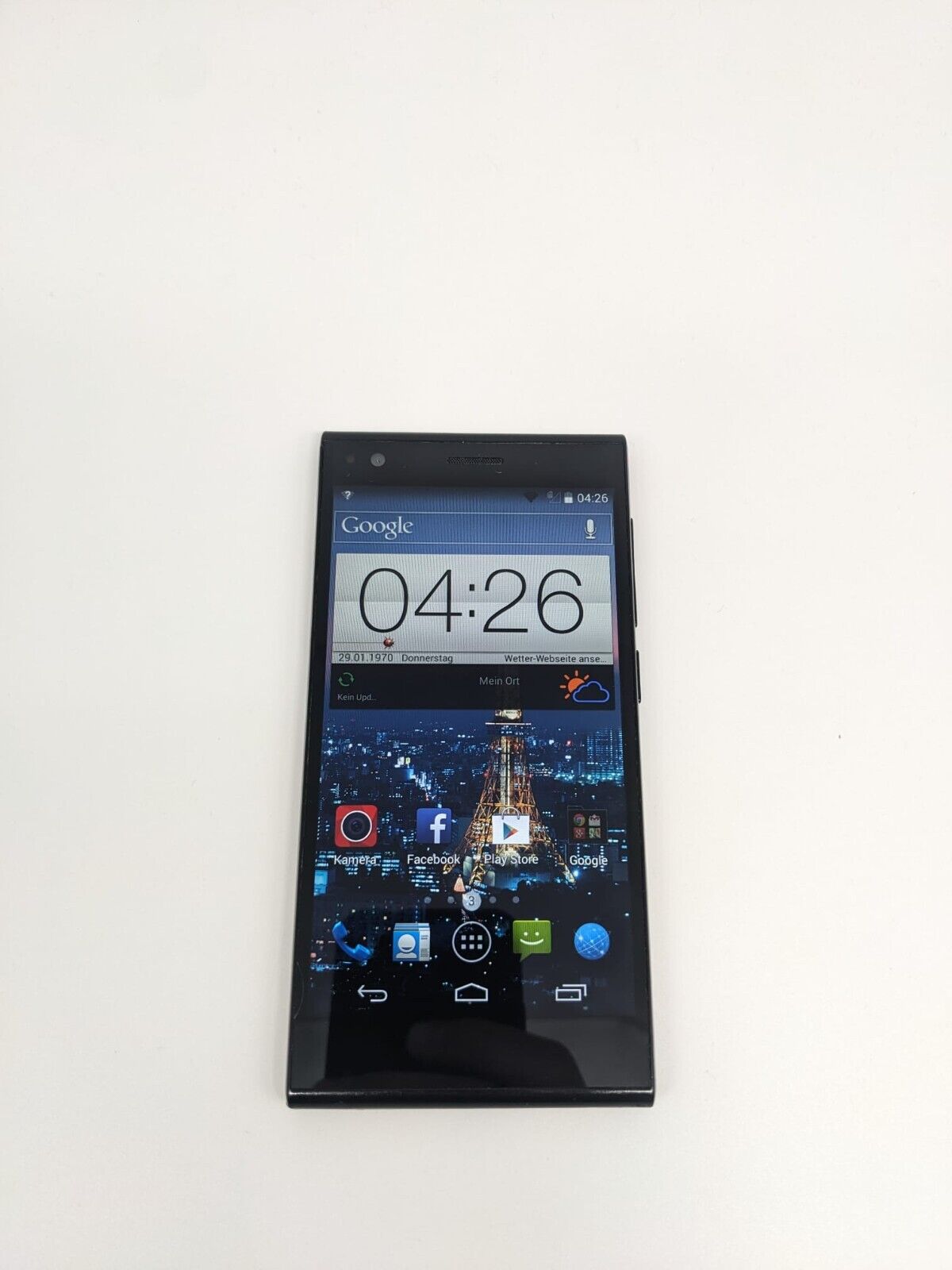 ZTE Blade Vec 4G Schwarz Smartphone 16GB S0014