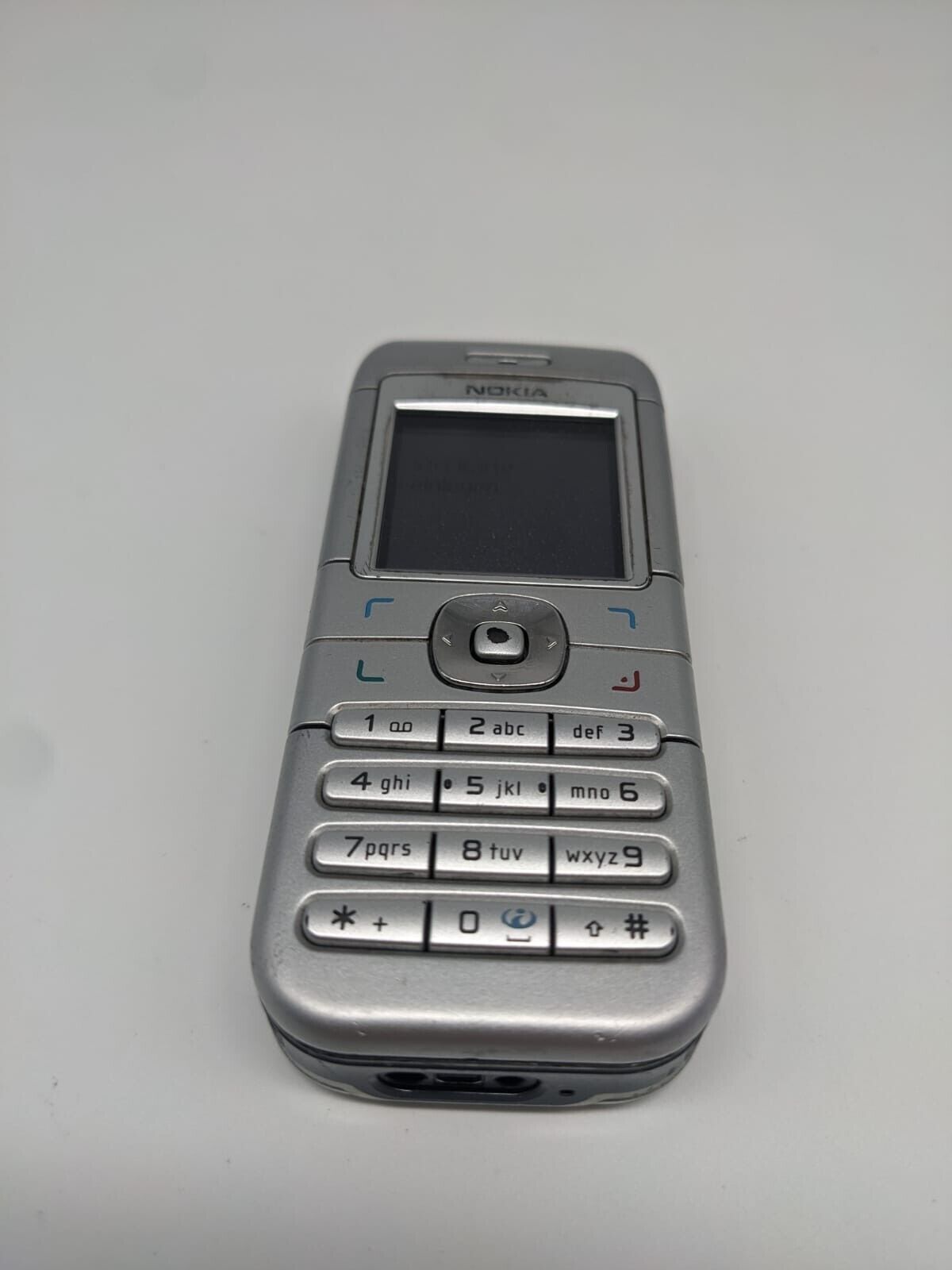 Nokia 6030 Silber Handy Retro Vintage | VOLL FUNKTIONSFÄHIG | OHNE SIMLOCK