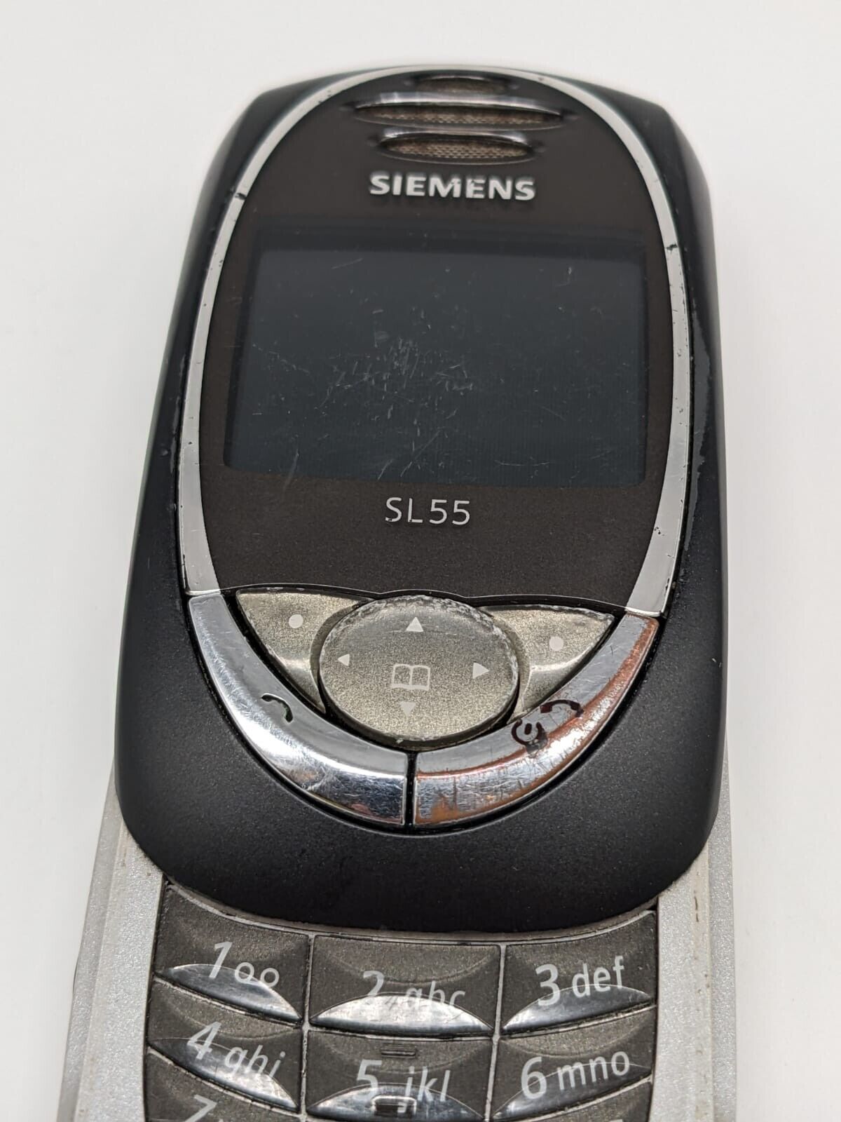 Siemens SL55 Schwarz Slider Retro | OHNE AKKU | UNGETESTET