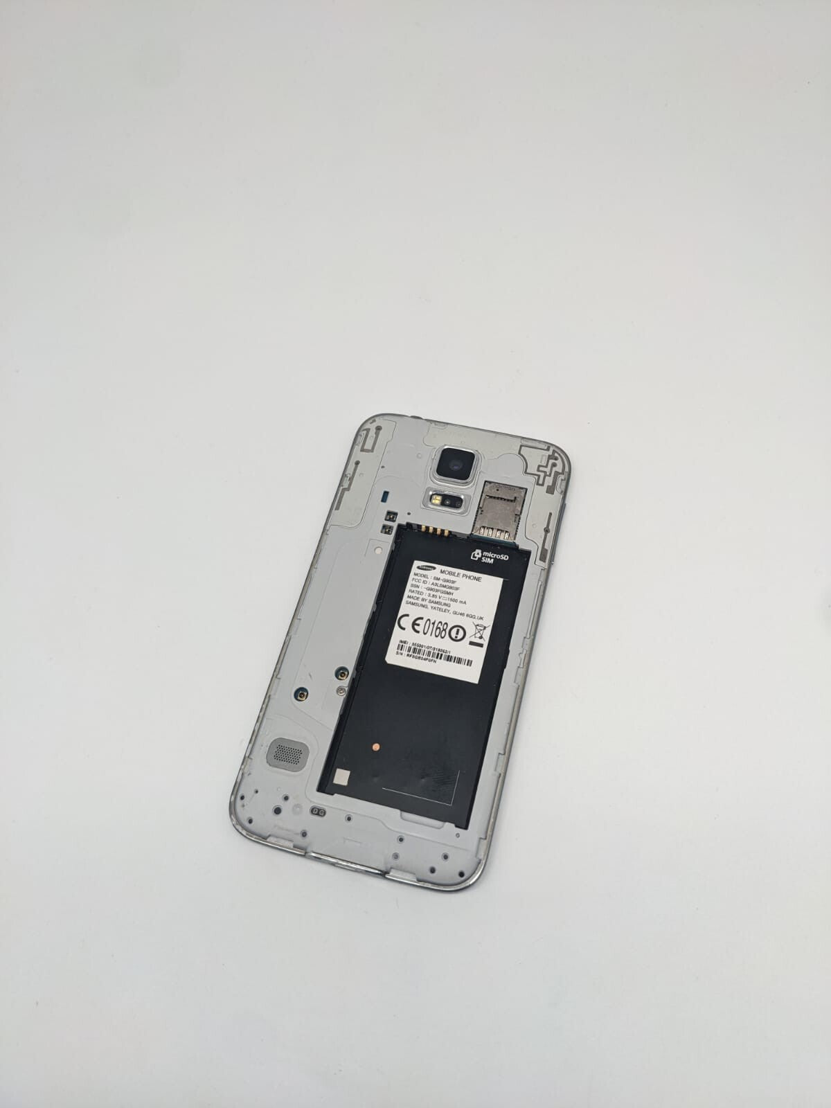 Samsung Galaxy S5 NEO SM-G903F Schwarz | OHNE AKKU | LÄDT/STARTET NICHT