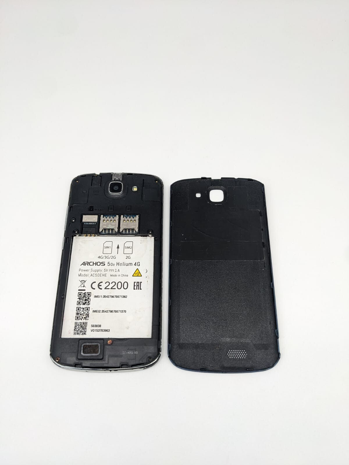 ARCHOS 50e Helium 4G Blau Smartphone Teilespender Ersatzteile | UNGETESTET
