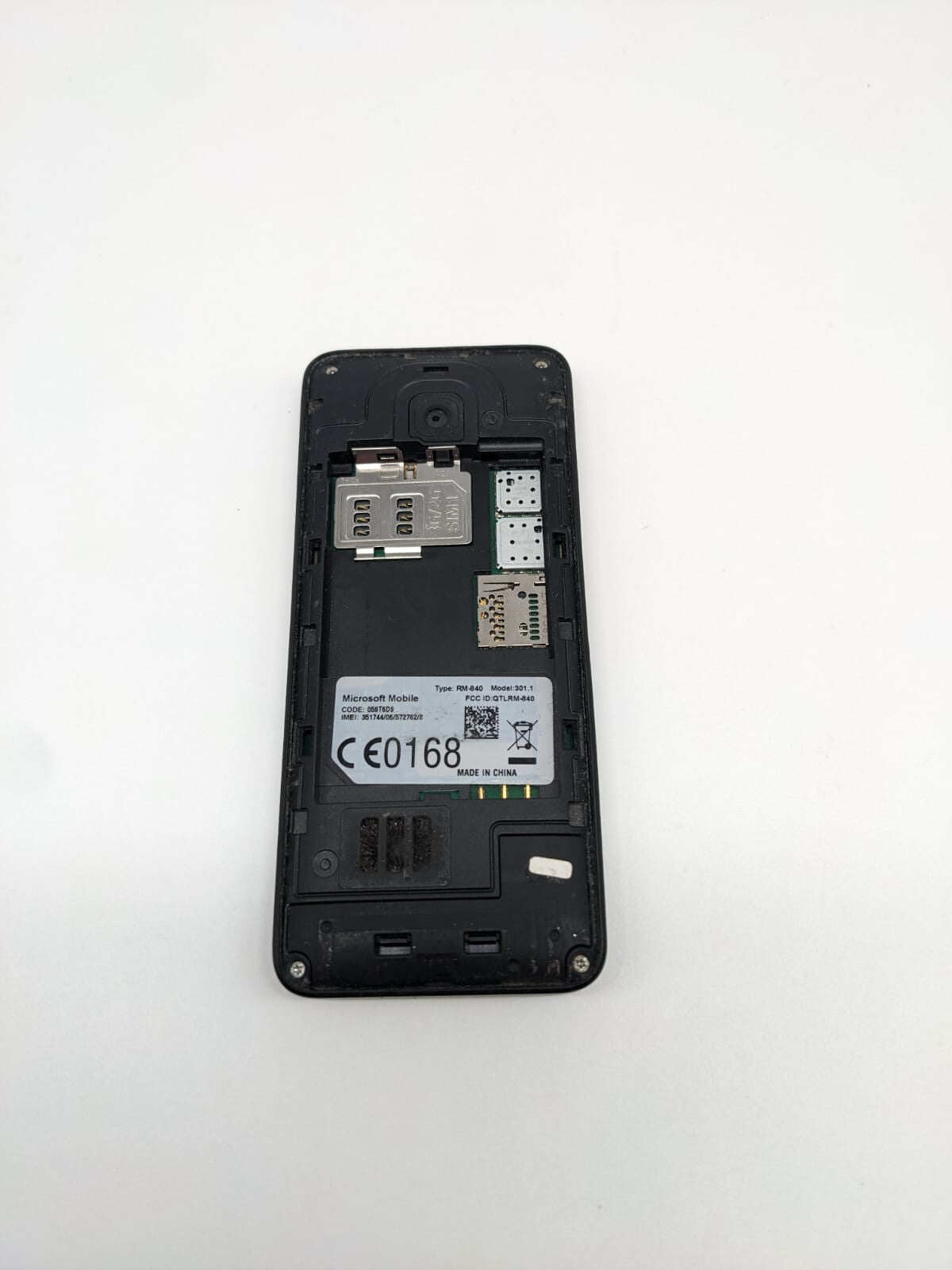Nokia 301 RM-840 Schwarz Handy | OHNE SIMLOCK | OHNE AKKU | FUNKTIONIERT