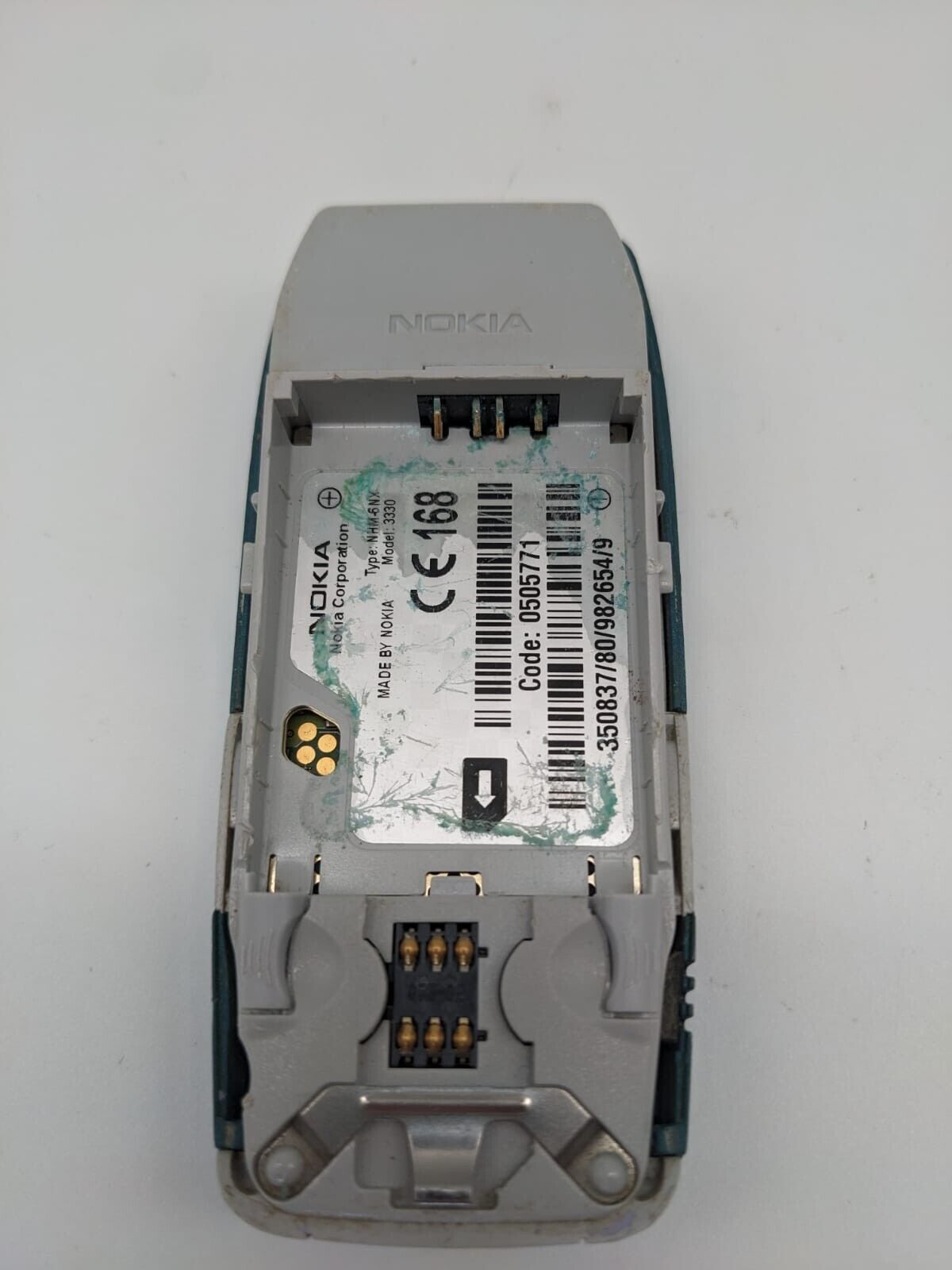 Nokia 3330 Türkis Handy Retro Vintage Ersatzteile Teilespender