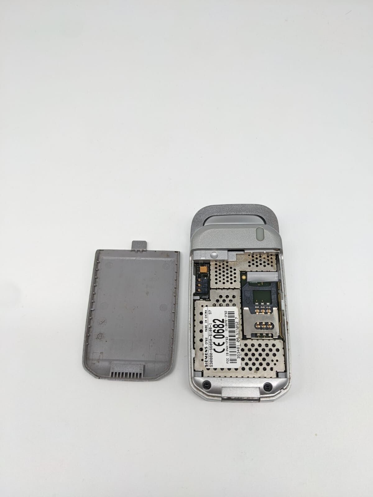 Siemens CF62 Silber Klapphandy | OHNE AKKU | OHNE SIMLOCK | FUNKTIONIERT