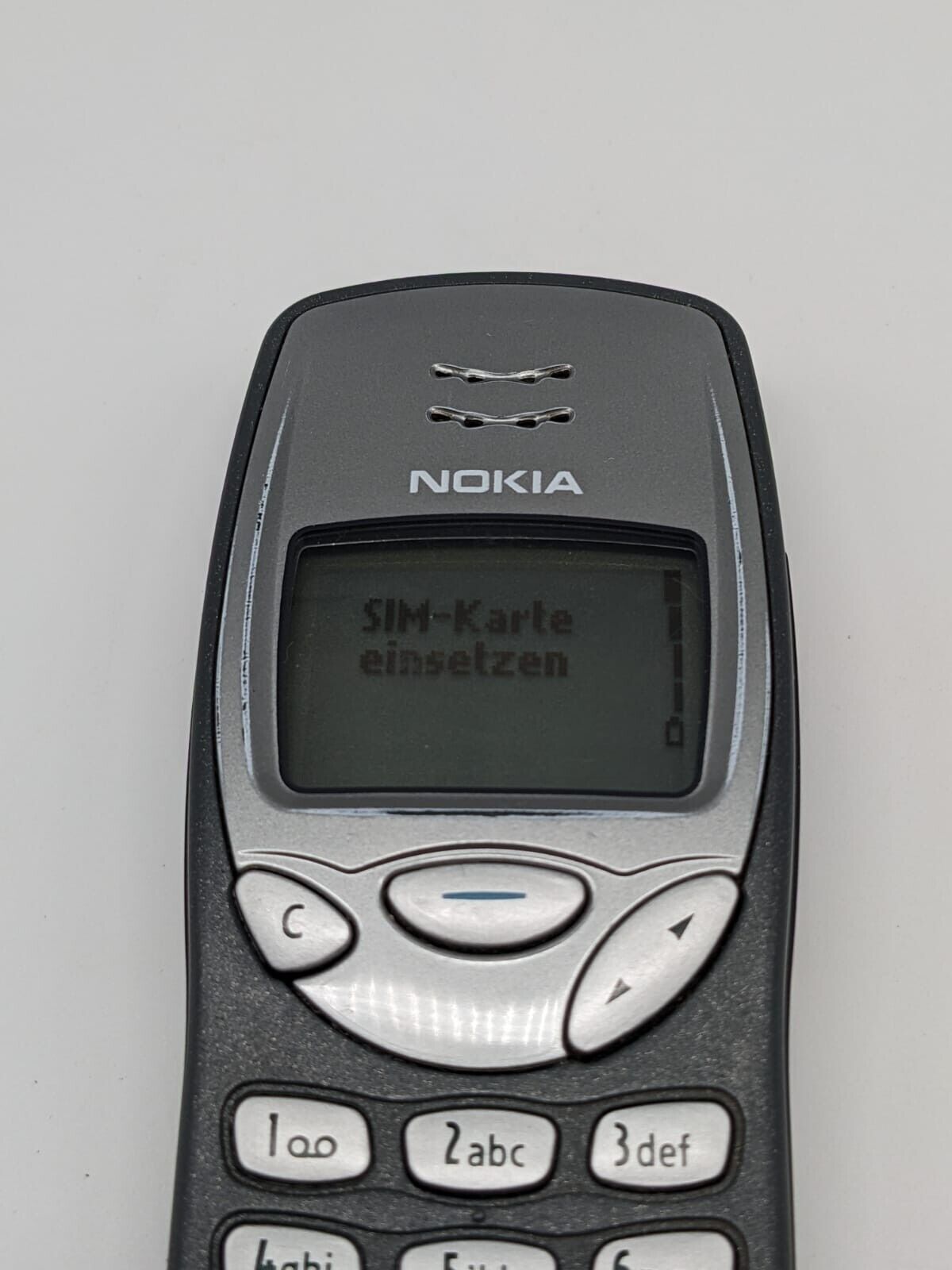 Nokia 3210 Grau Handy Retro Vintage | OHNE AKKU | OHNE SIMLOCK