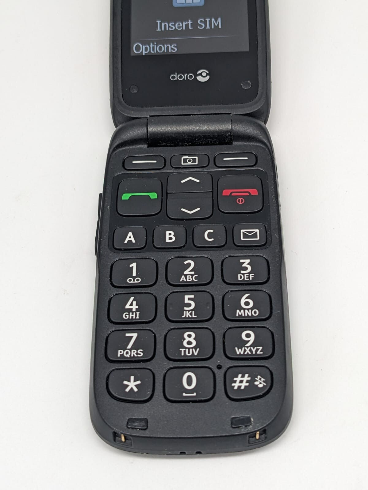 Doro PhoneEasy 612 Klapphandy Seniorenhandy | OHNE SIMLOCK