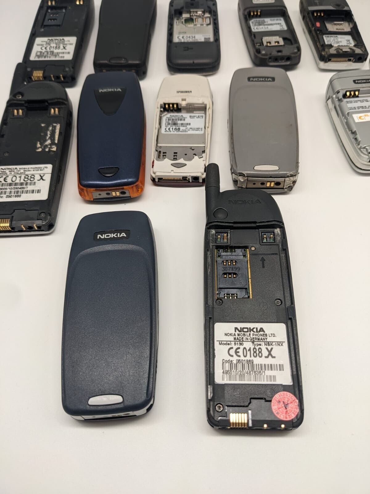 12x Nokia Konvolut Handy Teilespender Ersatzteile Edelmetall