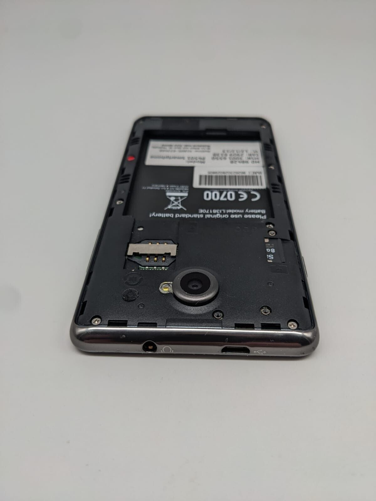 MEDION LIFE P4501 Schwarz Smartphone | OHNE AKKU | UNGETESTET | TOP DISPLAY