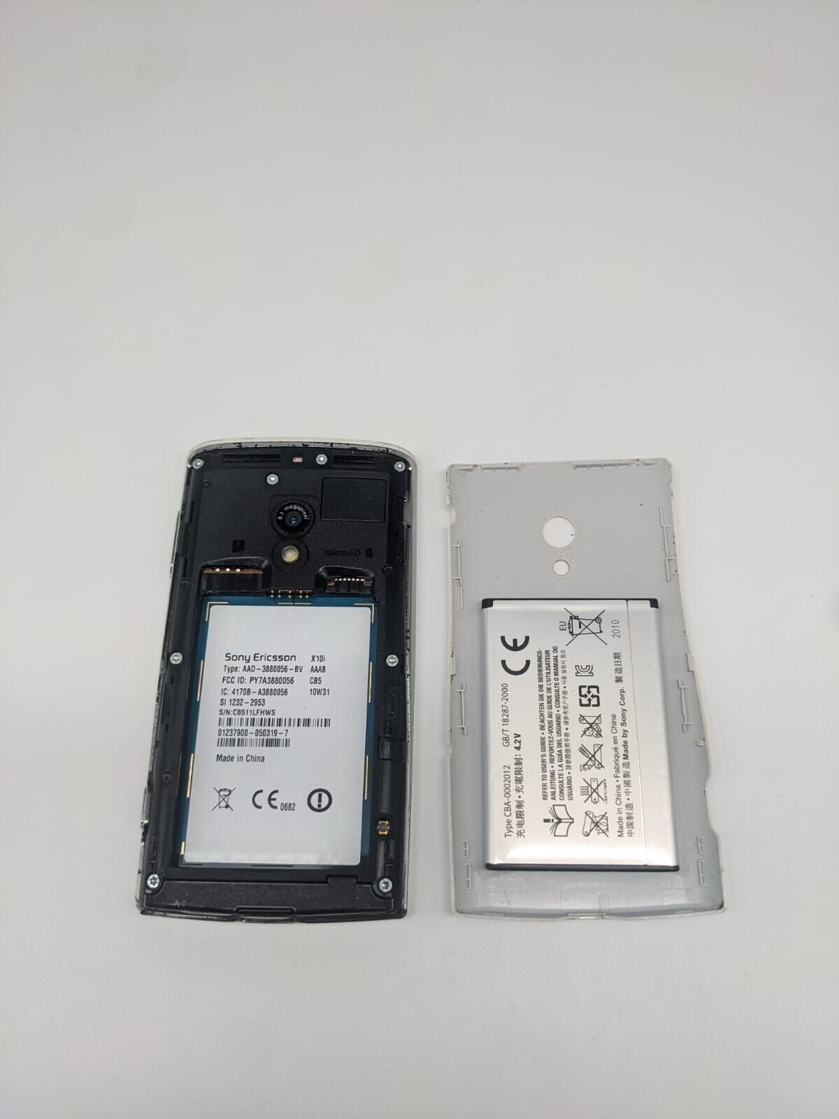 Sony Ericsson Xperia X10i Weiß Smartphone | OHNE SIMLOCK