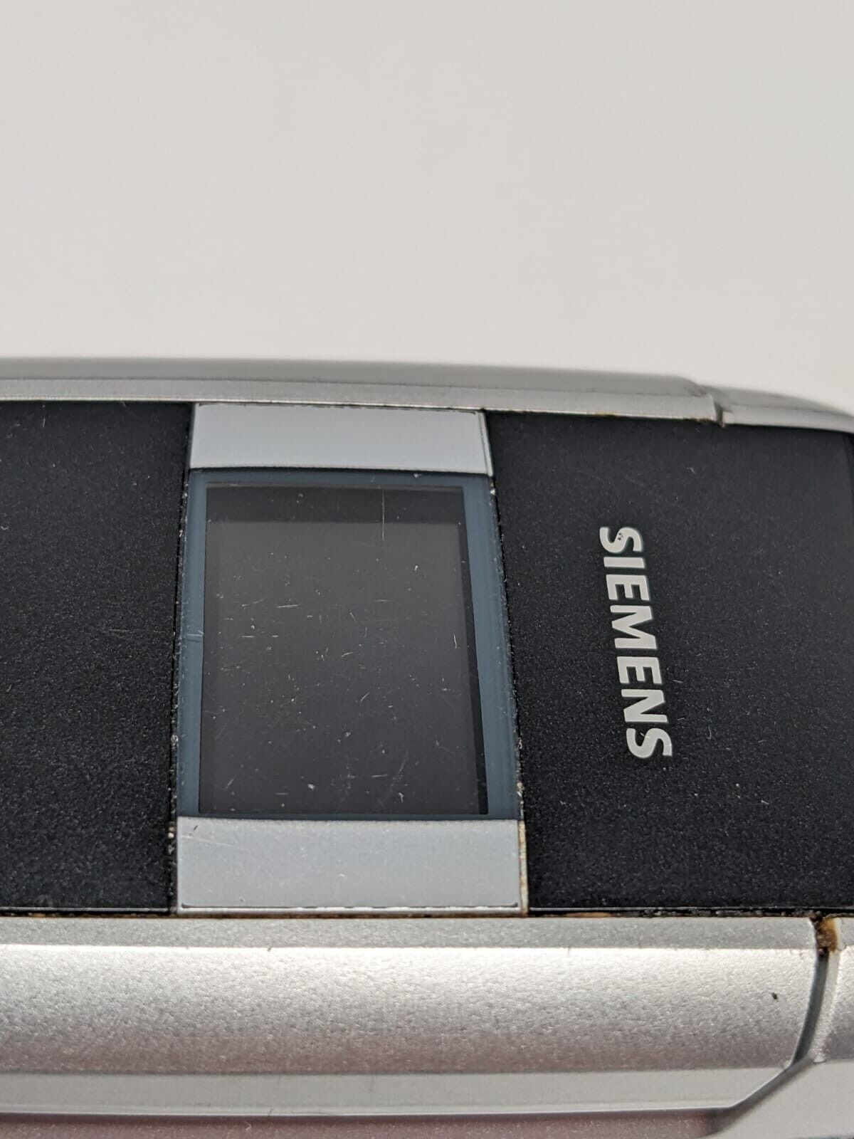 Siemens CF75 Klapphandy Schwarz Silber | OHNE AKKU | OHNE SIMLOCK | FUNKTIONIERT