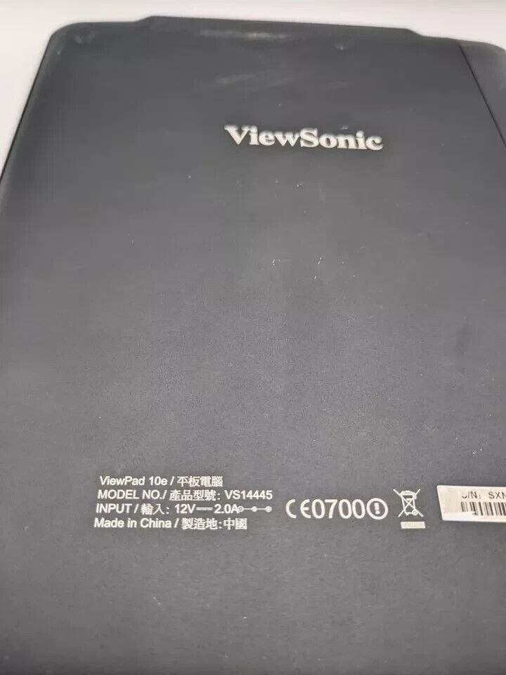 ViewSonic Viewpad 10e VS14445 Tablet 10" Android | LÄDT/STARTET NICHT