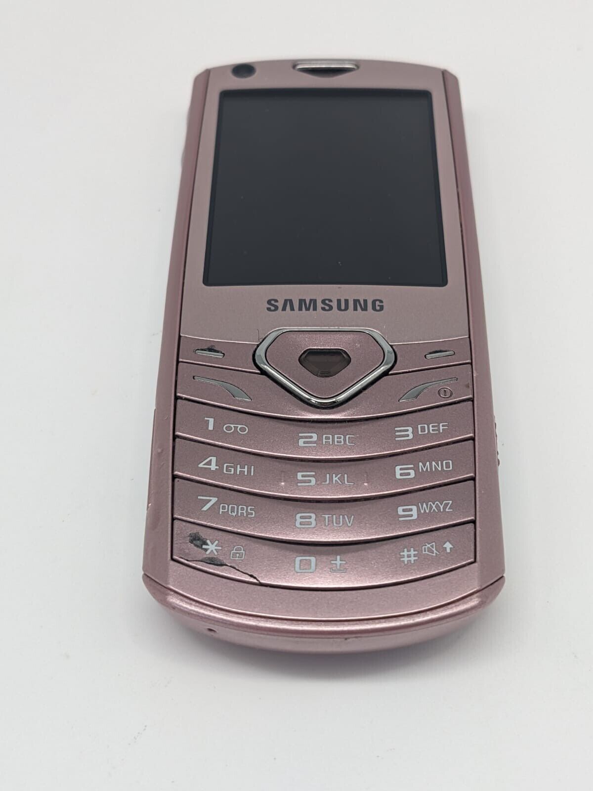 Samsung GT-S5350 Rosa Handy | OHNE AKKU | UNGETESTET