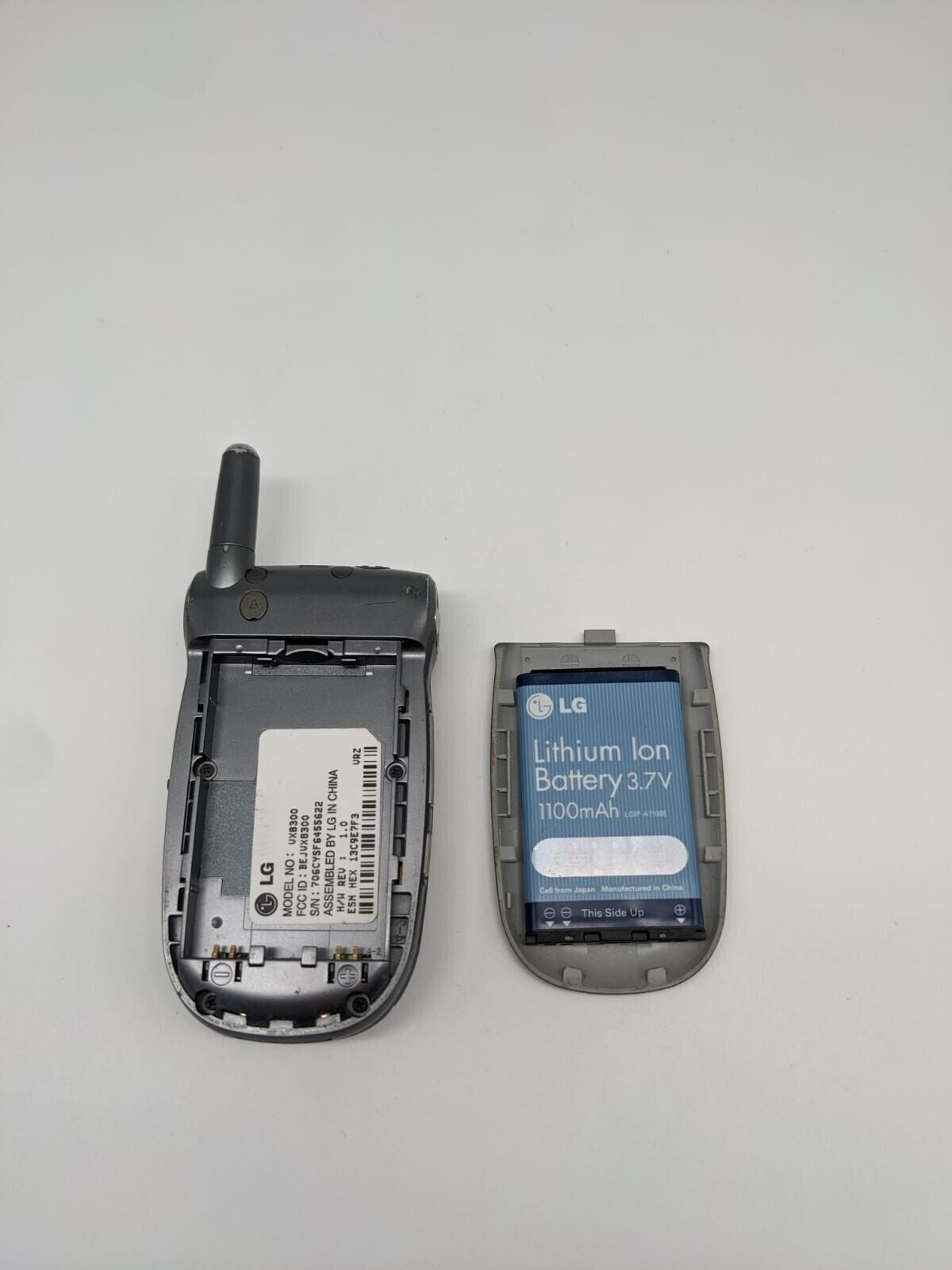 LG Verizon VX8300 Grau Handy Retro Vintage | UNGETESTET