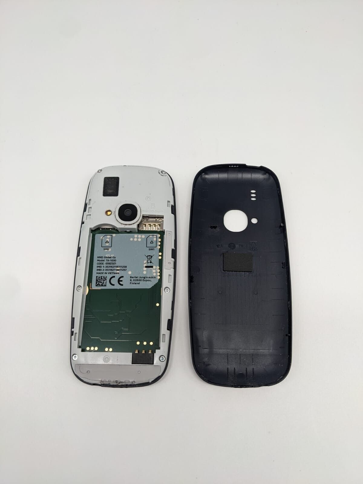 Nokia 3310 TA-1030 Blau Handy Smartphone | OHNE AKKU | OHNE SIMLOCK