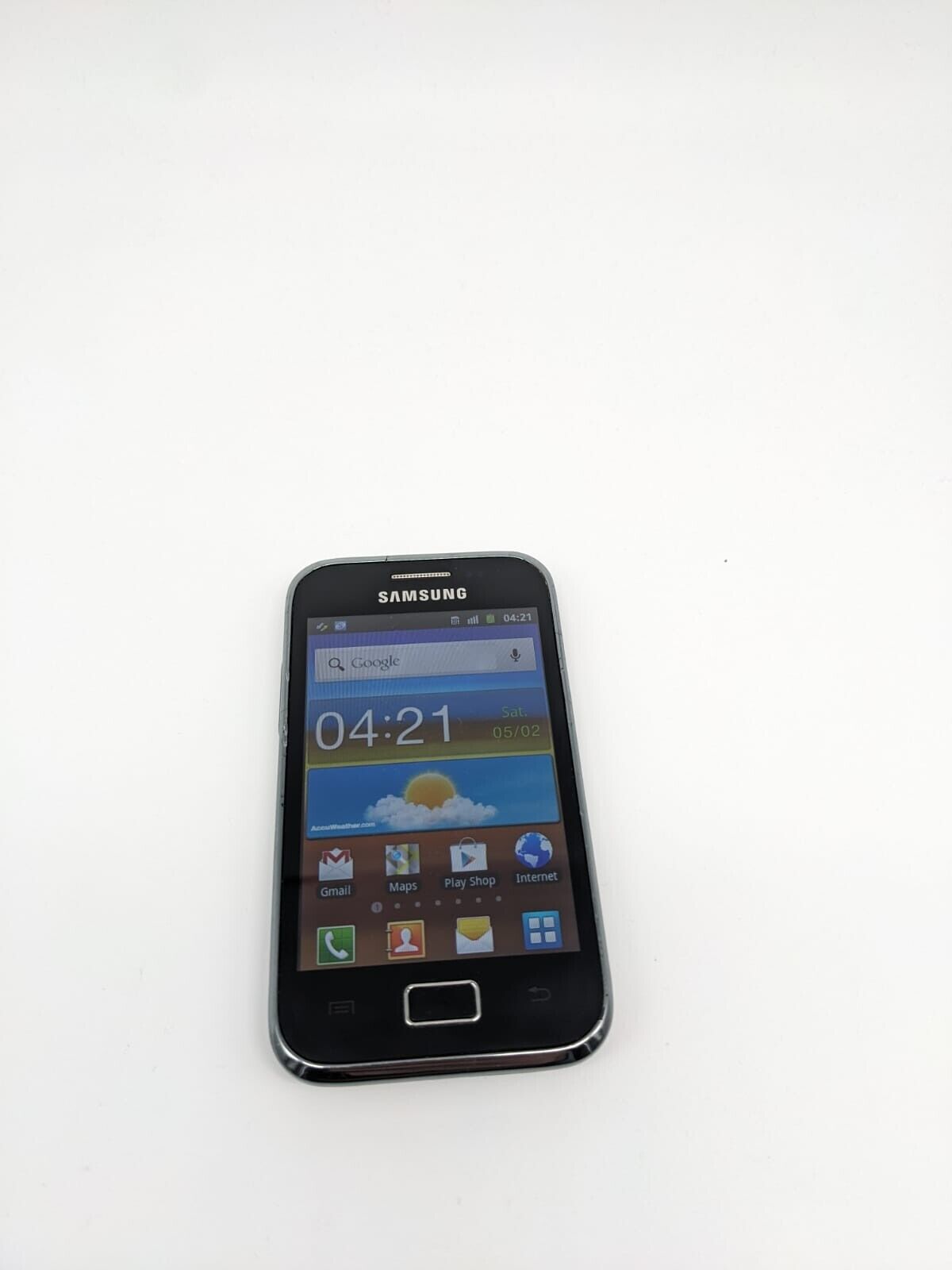 Samsung Galaxy ACE Plus GT-S7500 Schwarz Smartphone