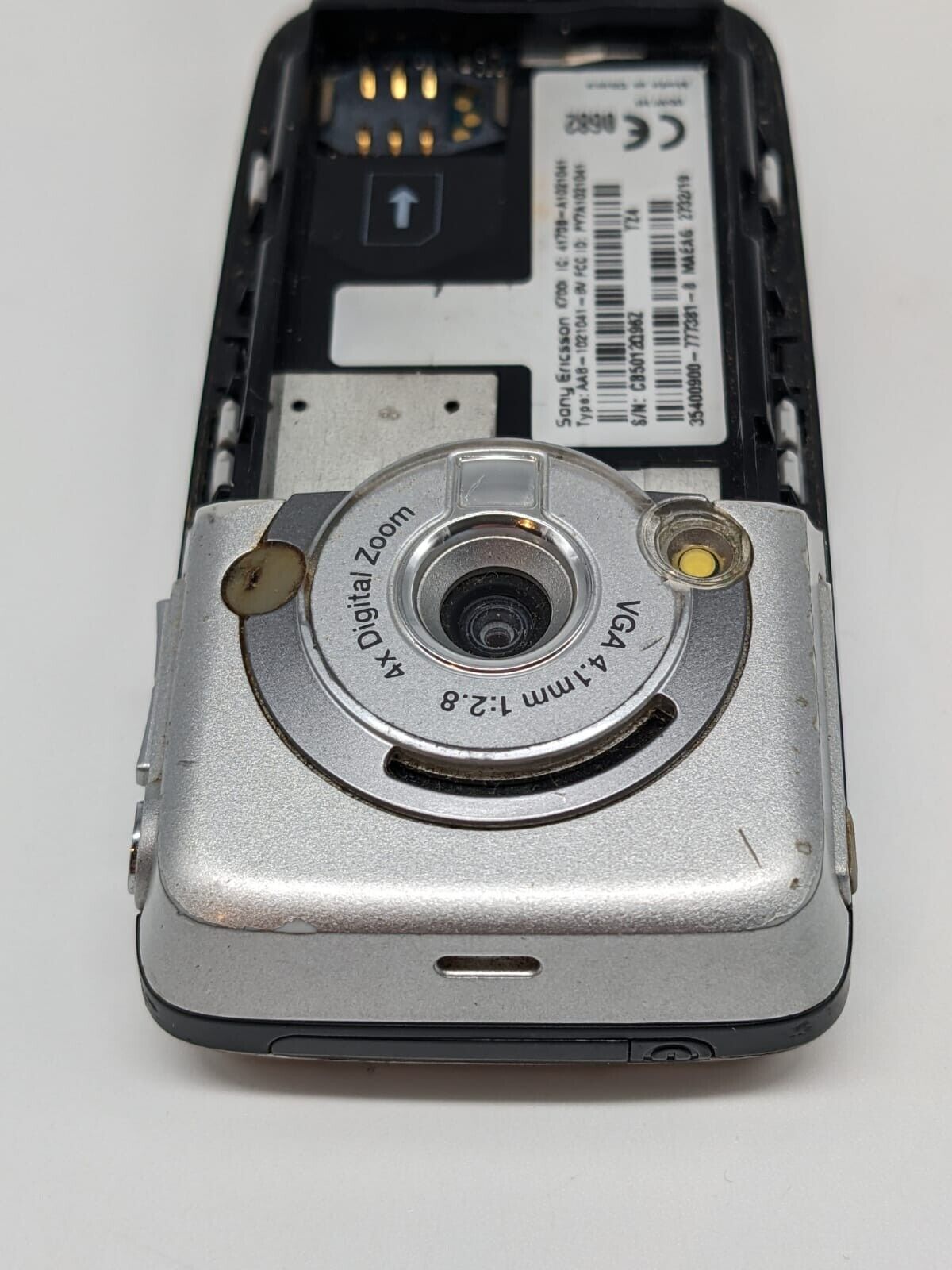 Sony Ericsson QuickShare K700i Silber Handy | OHNE AKKU | OHNE SIMLOCK