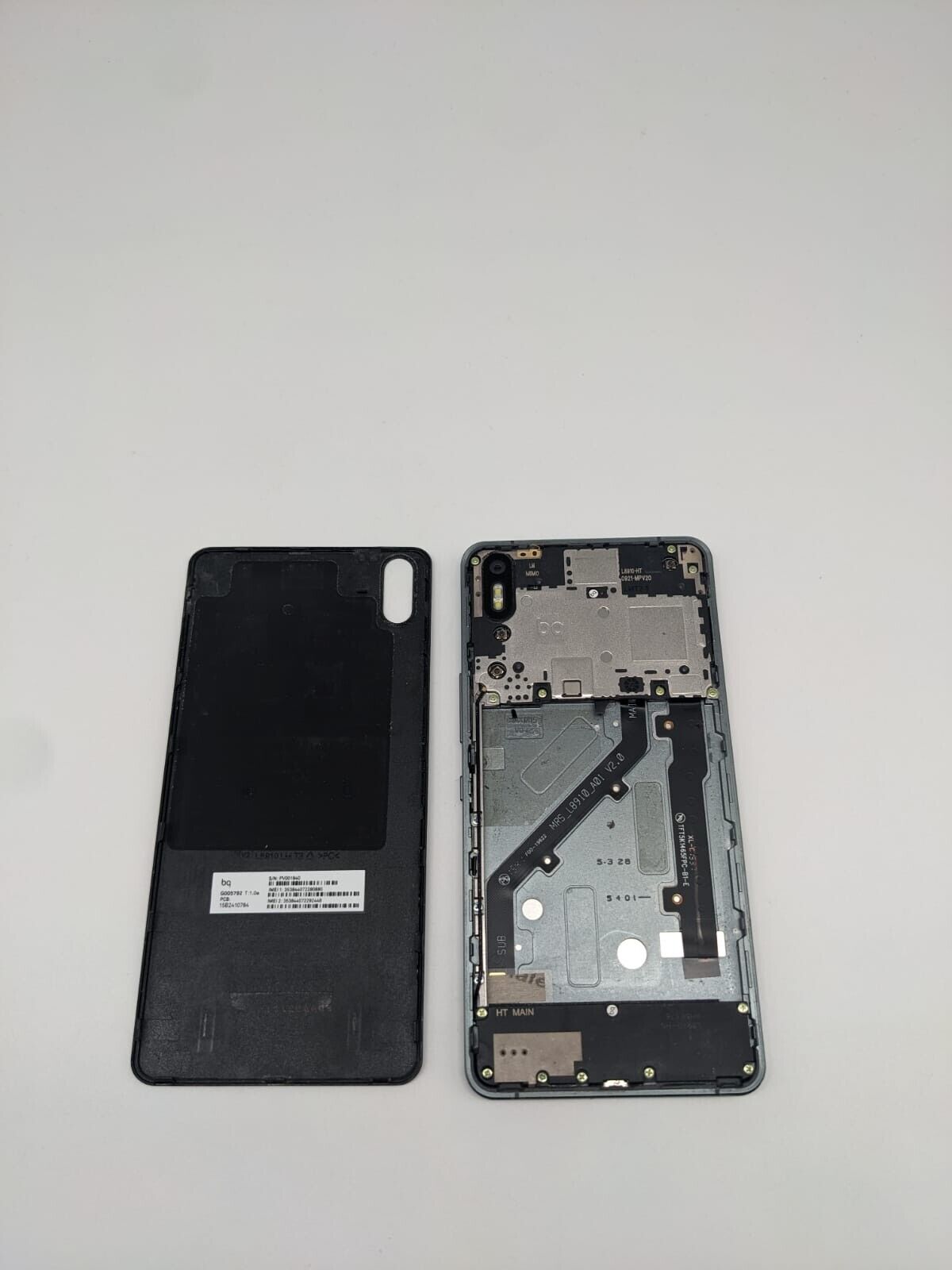 BQ Aquaris X5 16GB Schwarz Smartphone | OHNE AKKU | UNGETESTET