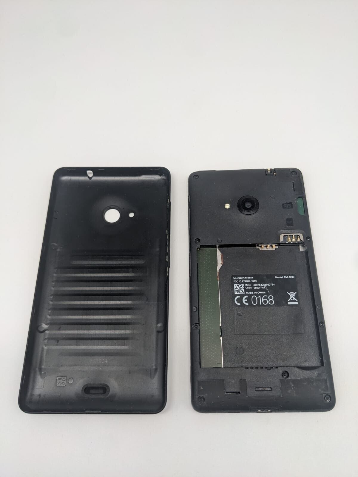 Microsoft Lumia 535 Schwarz Smartphone | OHNE AKKU | OHNE SIMLOCK