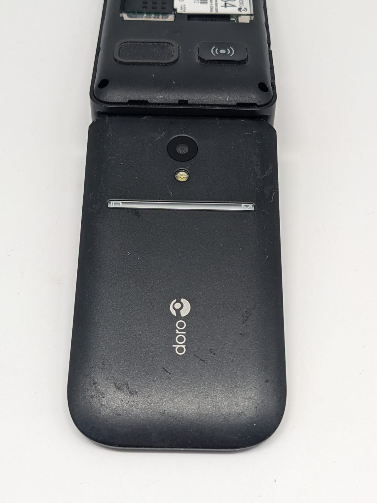 Doro PhoneEasy 609 Seniorenhandy Schwarz | OHNE AKKU | TOP DISPLAY