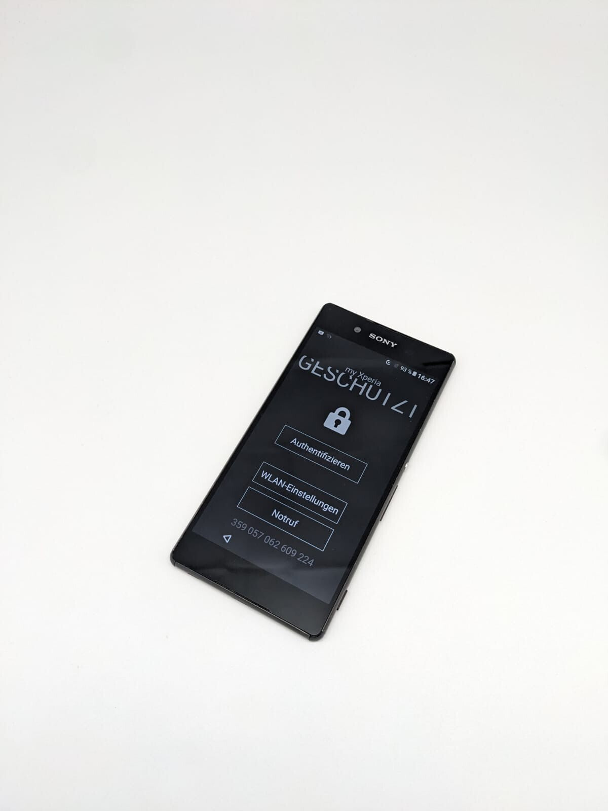 Sony Xperia Z3 Plus Schwarz Bastler Teilespender Ersatzteile | GESCHÜTZT