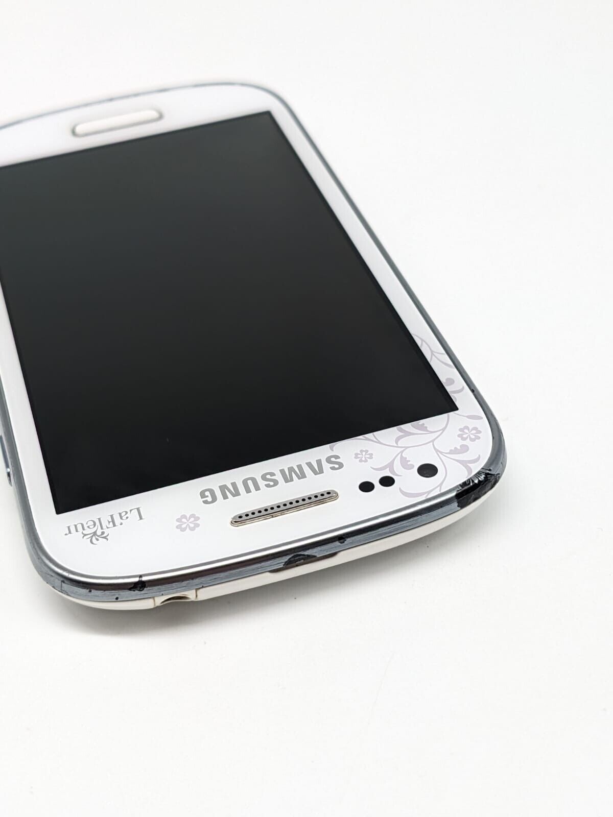 Samsung Galaxy S 3 Mini Weiß Smartphone La Fleur Selten | OHNE SIMLOCK