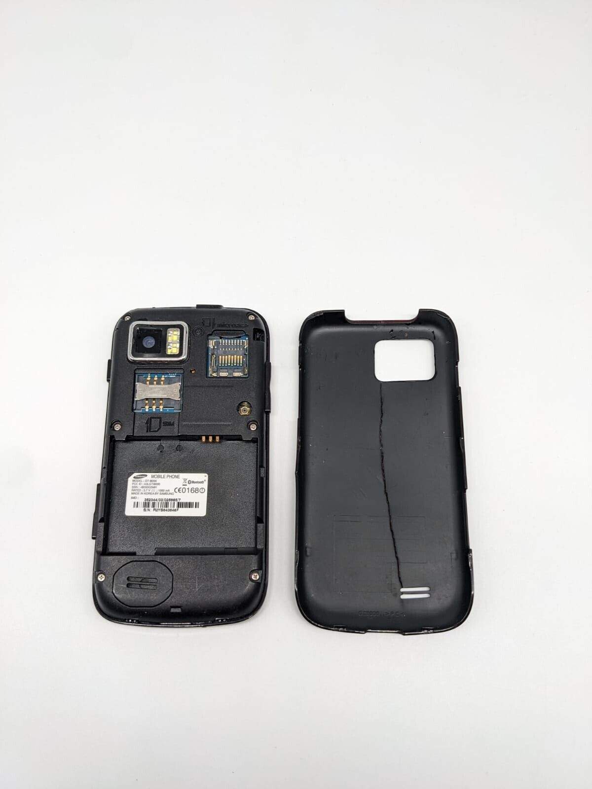 Samsung Omnia 2 GT-I8000 Teilespender | DISPLAYRISSE | OHNE AKKU | UNGETESTET