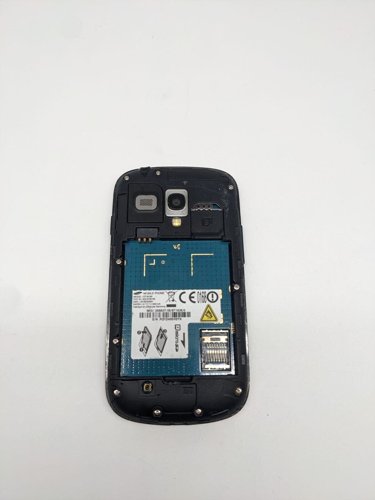Samsung Galaxy S3 Mini Schwarz GT-I8190 | OHNE AKKU | OHNE SIMLOCK