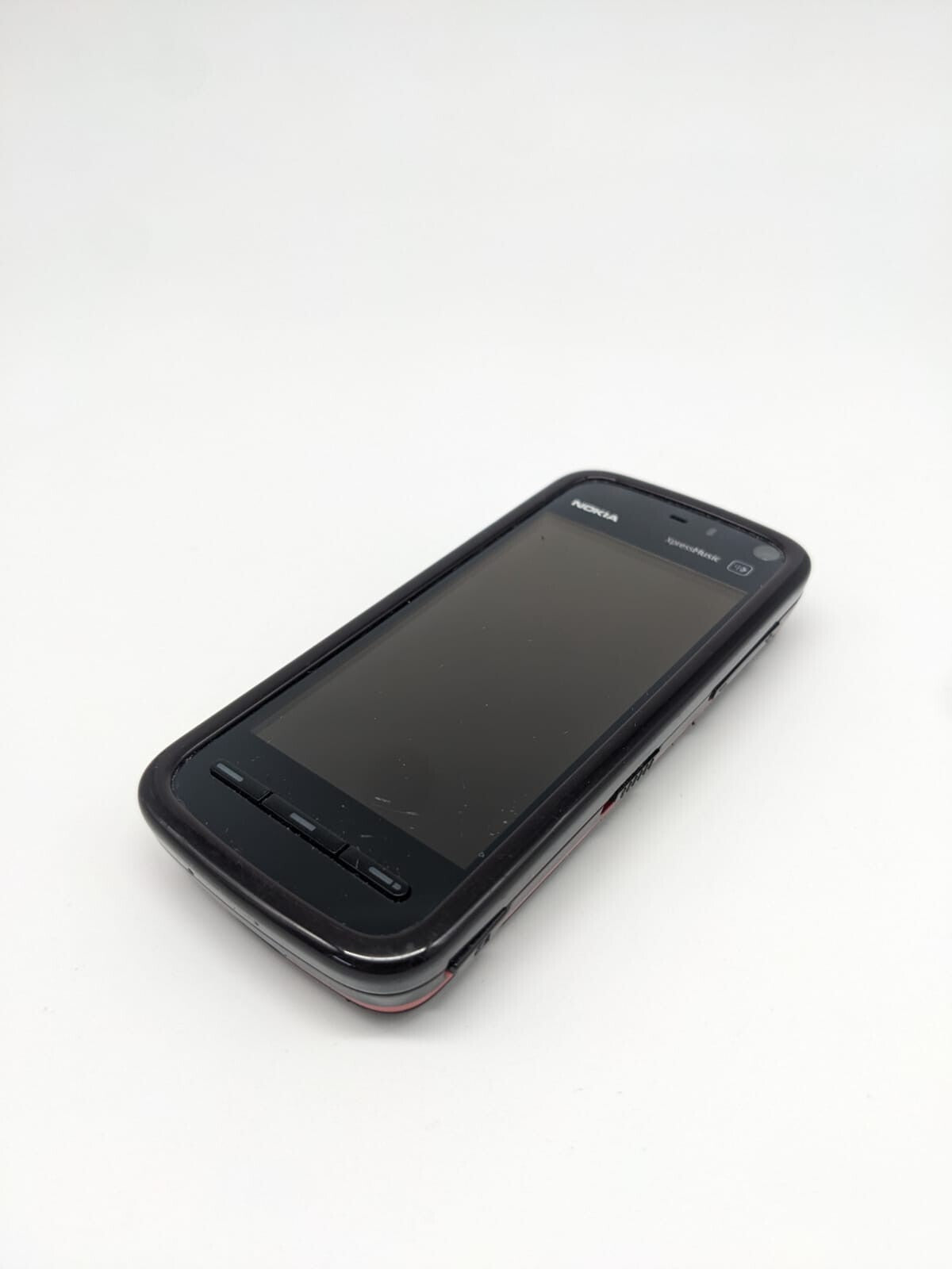 Nokia Xpress Music 5800d Schwarz Rot Handy | OHNE SIMLOCK