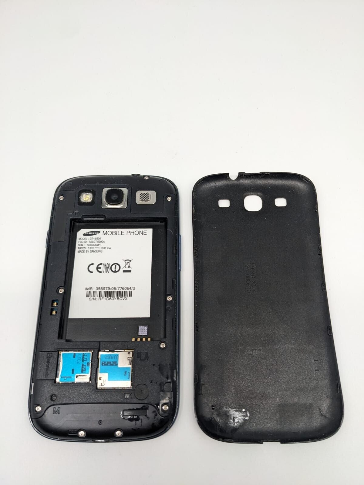 Samsung Galaxy S3 GT-I9300 Blau 16GB Smartphone | OHNE AKKU | OHNE SIMLOCK #X5