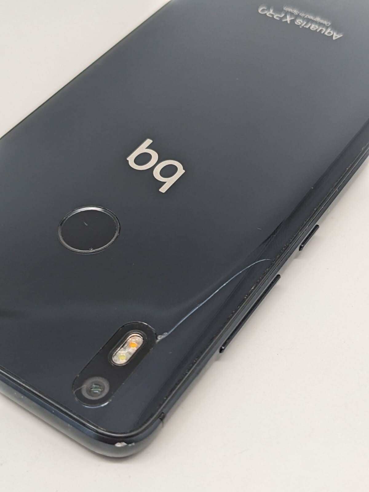 BQ Aquaris X Pro Schwarz Smartphone Teilespender Ersatzteile | DISPLAYSCHADEN