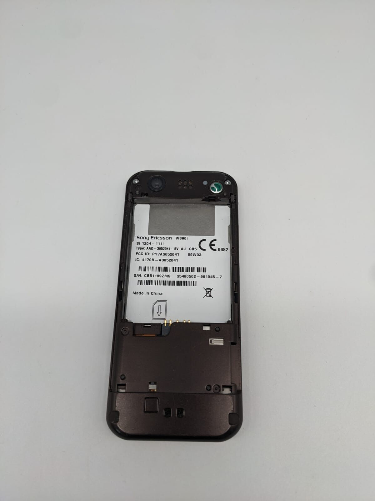Sony Ericsson W890i Braun Tastenhandy | OHNE AKKU | OHNE SIMLOCK