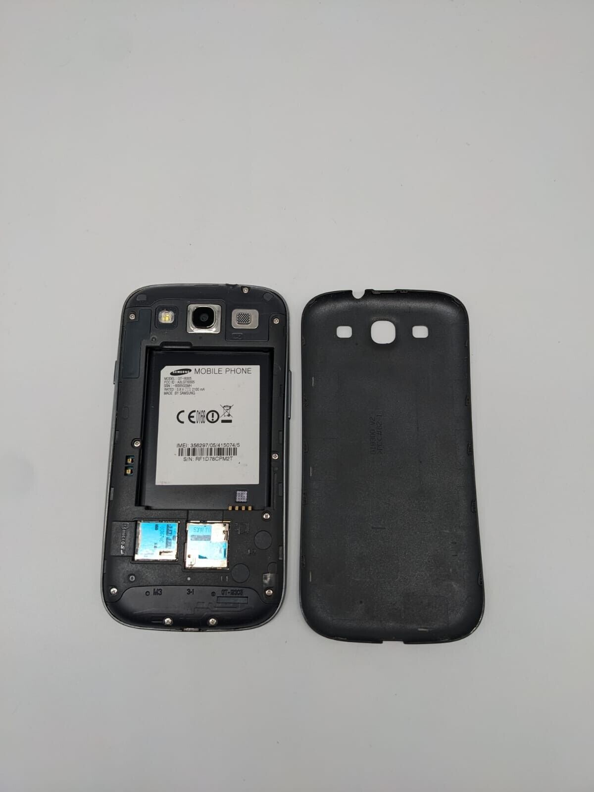 Samsung Galaxy S3 LTE GT-I9305 16GB Grau | OHNE AKKU | OHNE SIMLOCK