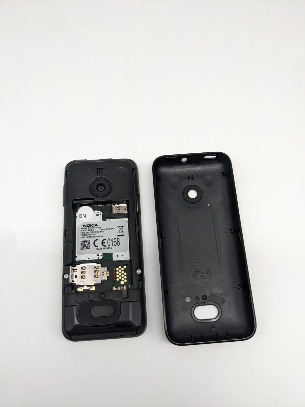 Nokia 208 RM-948 Schwarz | UNGETESTET | EINGESCHRÄNKT | TOP ZUSTAND