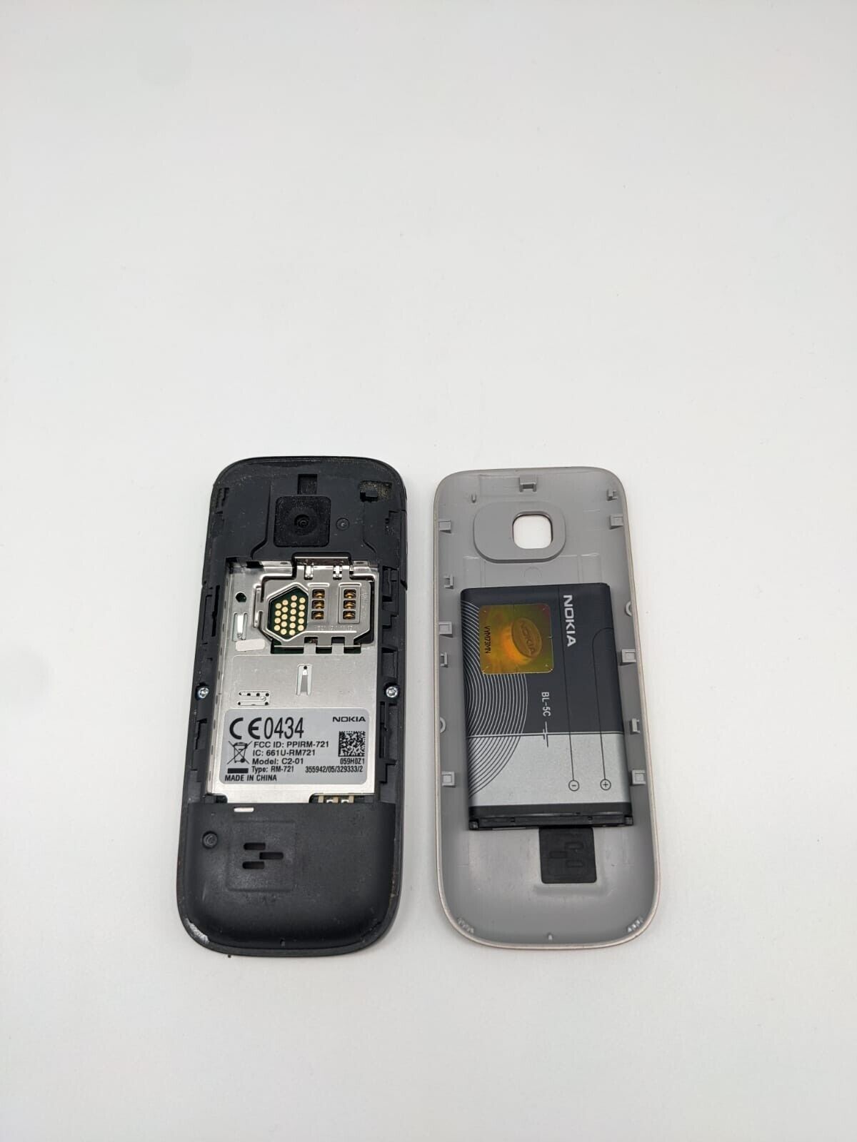 NOKIA C2-01 RM-721 Schwarz Silber Handy | OHNE SIMLOCK