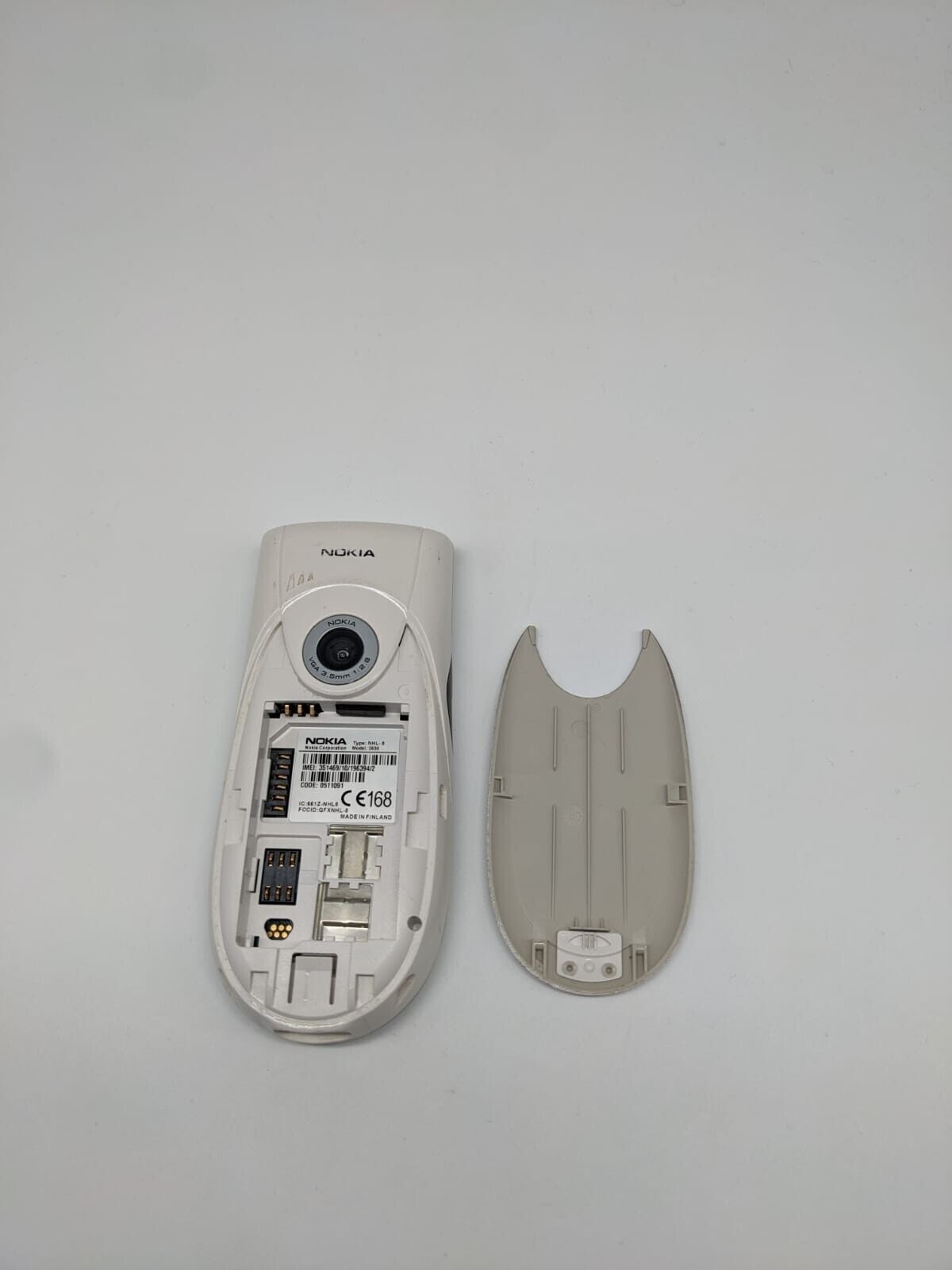 Nokia 3650 NHL-8 Silber Handy Retro | OHNE SIMLOCK | FUNKTIONIERT