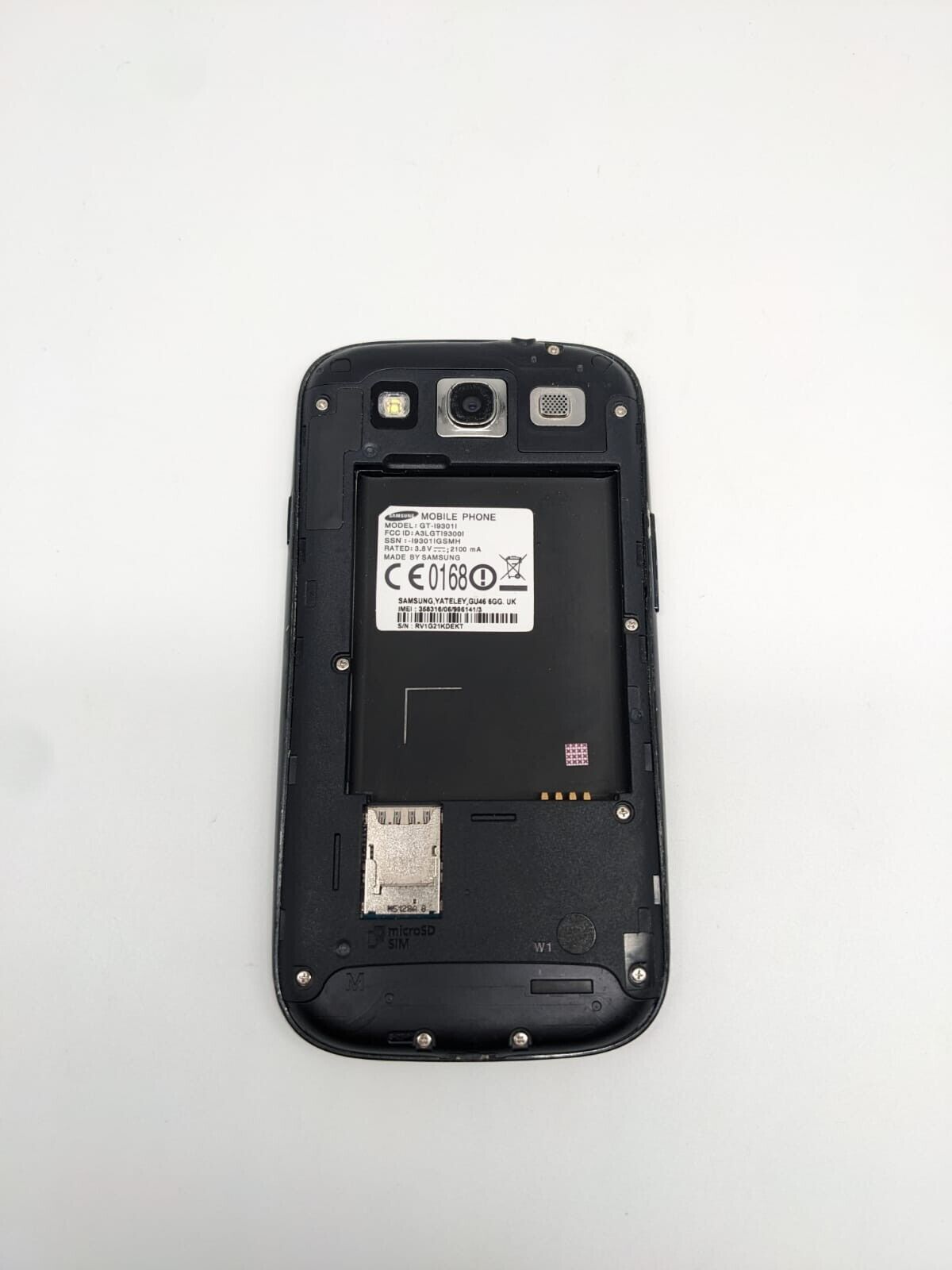 Samsung Galaxy S3 Neo GT-I9301I Schwarz | OHNE AKKU | OHNE SIMLOCK | TEILDEFEKT