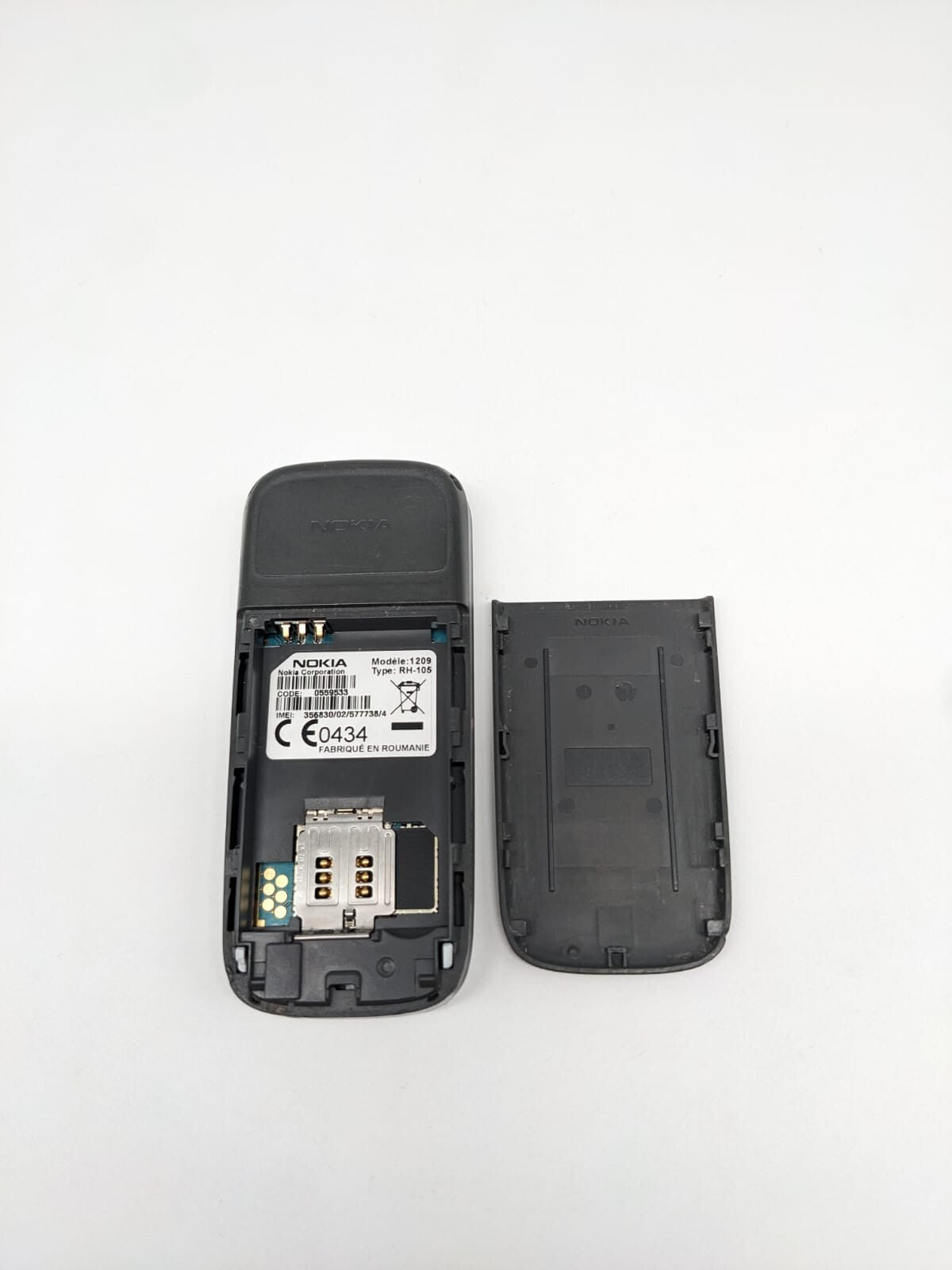 Nokia 1209 Blau Handy | OHNE AKKU | OHNE SIMLOCK