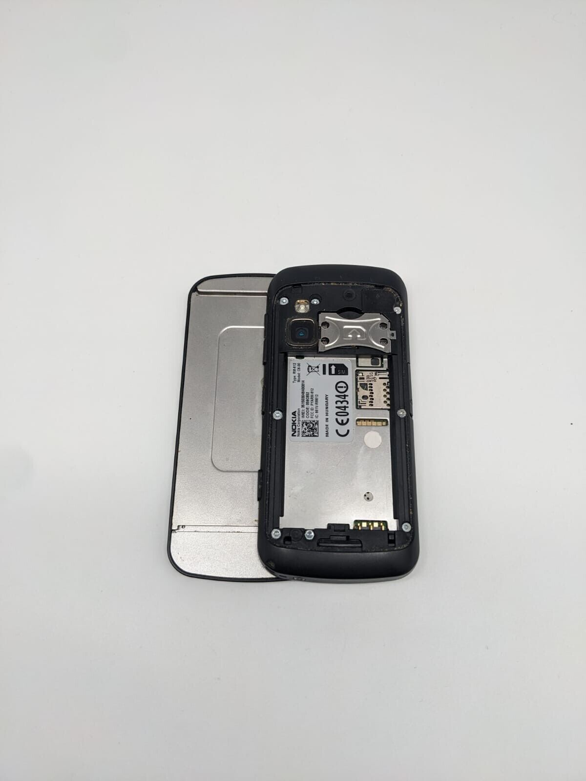 Nokia C6 Schwarz Handy Retro | DISPLAYSCHADEN