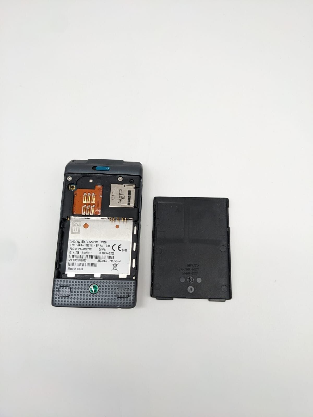 Sony Ericsson W380i Grau Handy Vintage Retro | OHNE AKKU | UNGETESTET