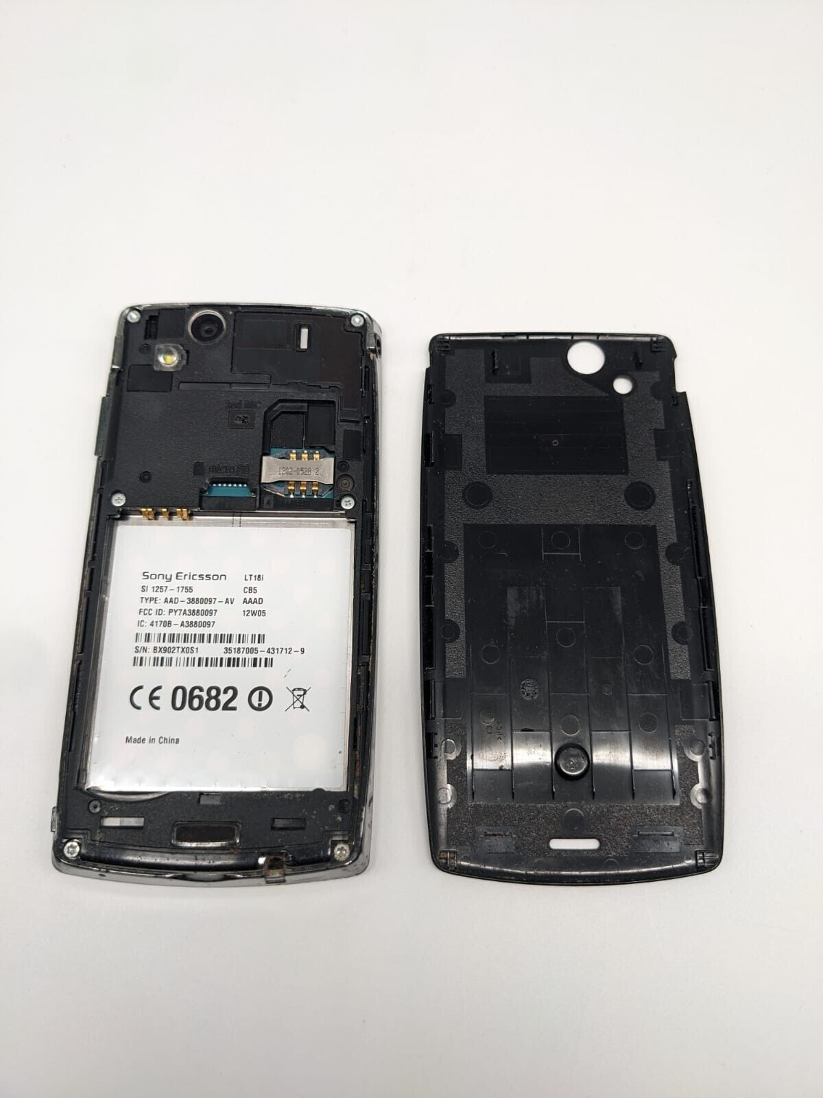 Sony Ericsson Xperia Arc S LT18i  | OHNE AKKU | OHNE SIMLOCK | FUNKTIONIERT