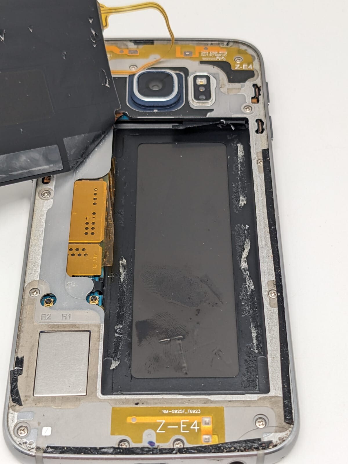 Samsung Galaxy S6 Edge Blau SM-G925F | OHNE AKKU | UNGETESTET