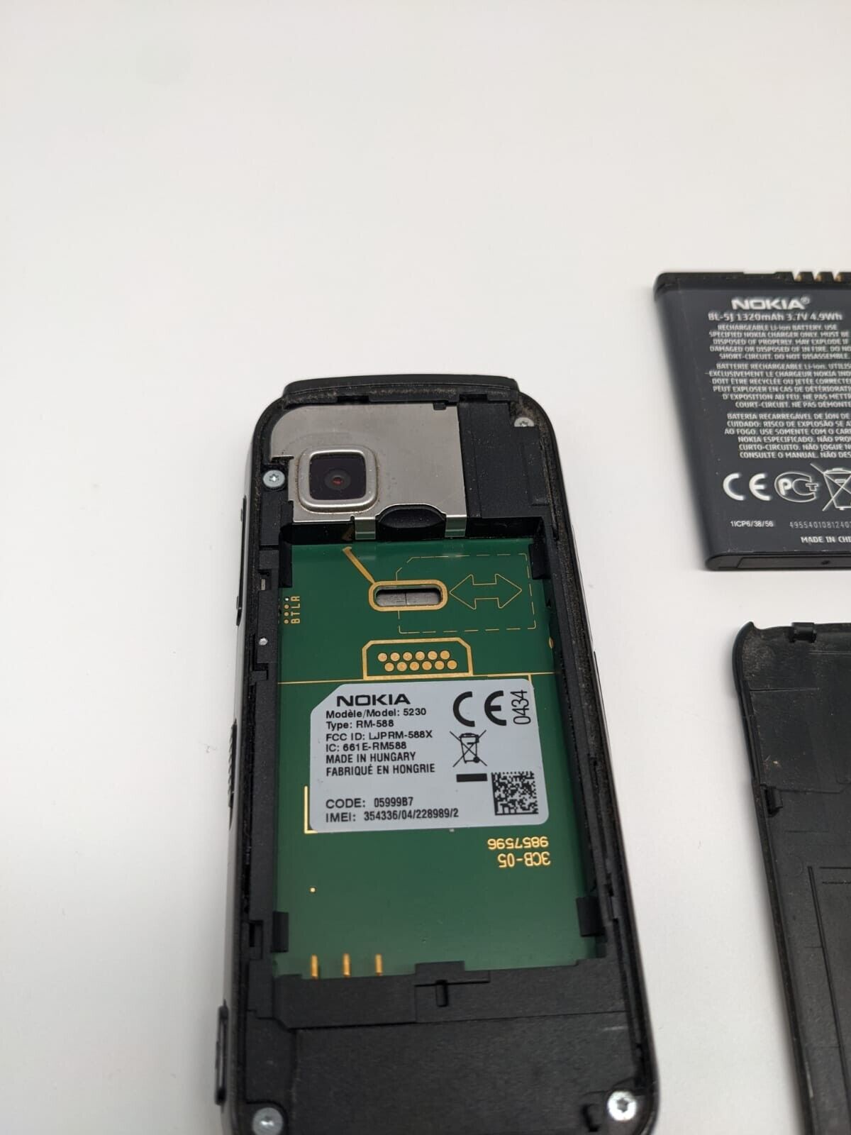 Nokia 5230 Smartphone Handy Vintage LÄDT/STARTET NICHT S0058