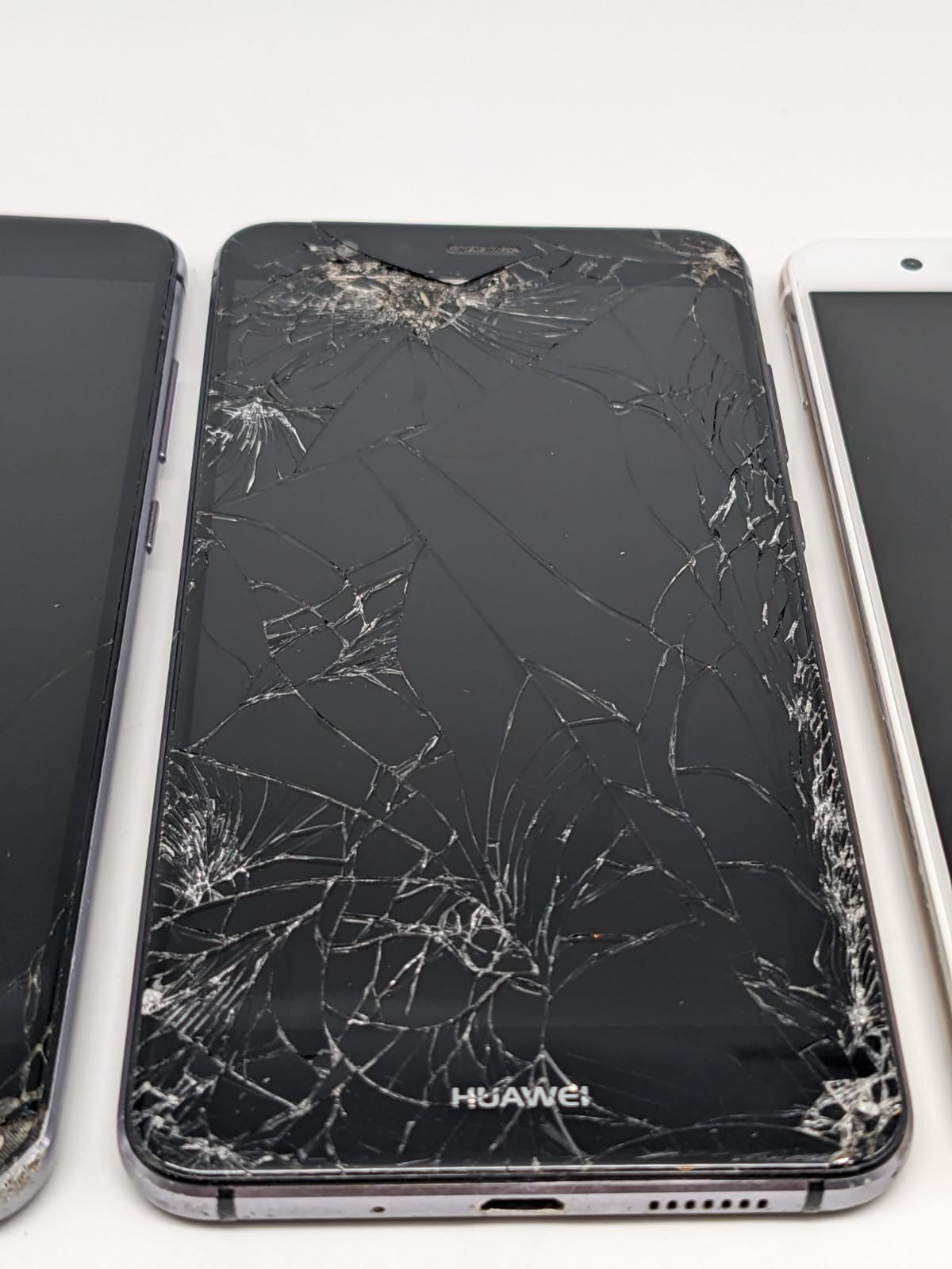 4x Huawei P10 Lite WAS-LX1A Teilespender Ersatzteile | LÄDT/STARTET NICHT