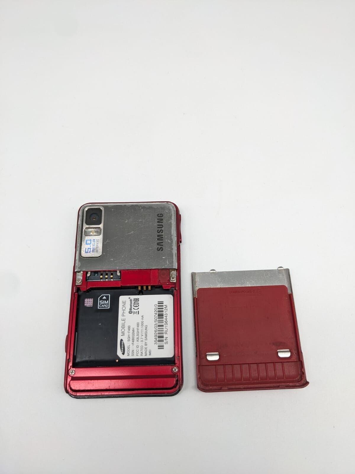 Samsung SGH-F480 La Fleur Rot Retro Vintage | OHNE SIMLOCK