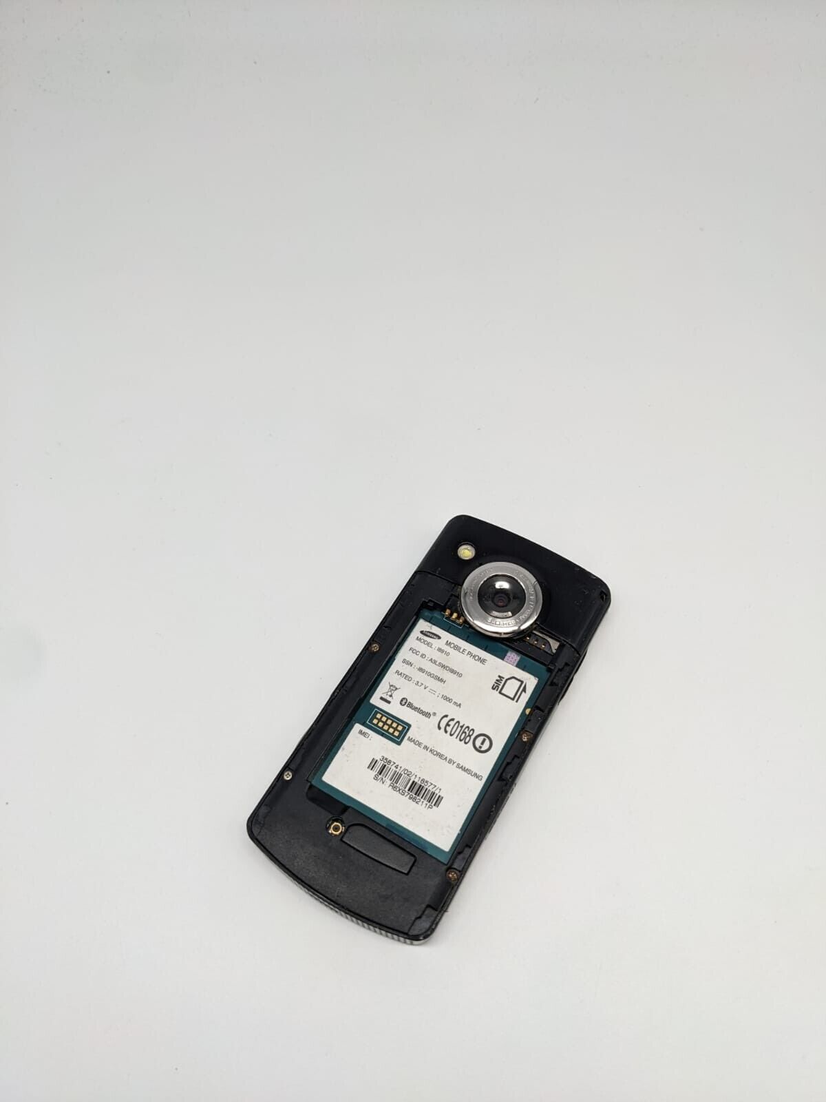 Samsung Omnia HD I8910 Schwarz | OHNE AKKU | UNGETESTET