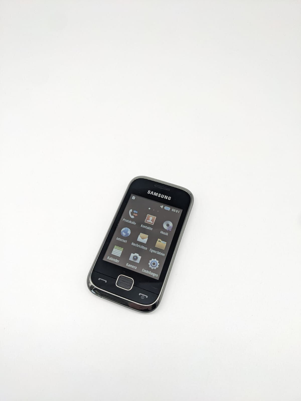Samsung Champ Deluxe GT-C3310 Silber Handy | OHNE SIMLOCK