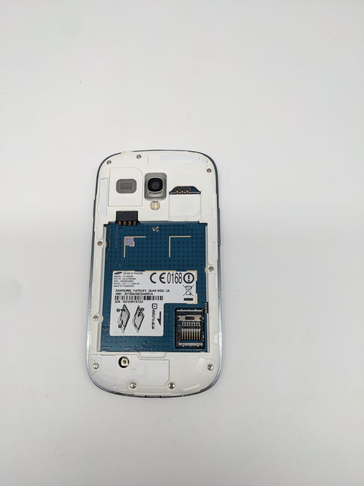 Samsung Galaxy S3 mini Weiß | OHNE SIMLOCK | OHNE AKKU | FUNKTIONIERT